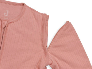 Jollein | Baby Slaapzak Met Afritsbare Mouw 90cm Basic Stripe - Rosewood